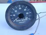 Wind speed gauge